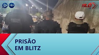 Cinco pessoas são presas durante blitz em Teresina  Alô 190 [upl. by Euqinom]