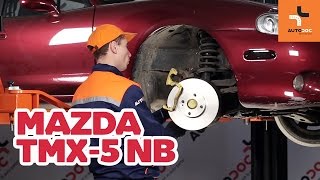 Så byter du bromsskivor fram och bromsbelägg på MAZDA MX5 GUIDE  AUTODOC [upl. by Negris]