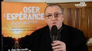 Mgr Yves Le Saux  quotLEglise  une hiérarchie institutionnelle ou une Mère aimante quot [upl. by Nyrhtakyram]