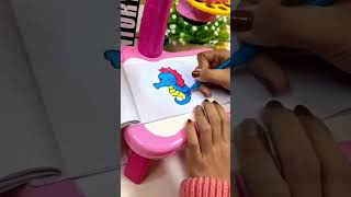 Art made easy This drawing projector table helps kids create their own masterpieces art drawing [upl. by Cestar]