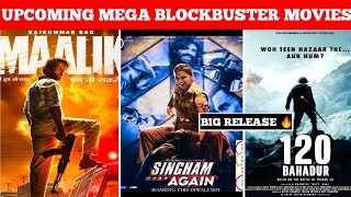 Top 10 Upcoming Mega Blockbuster Movies 20242025  Bollywood amp South Indian Upcoming Movies Release [upl. by Eltsirhc]