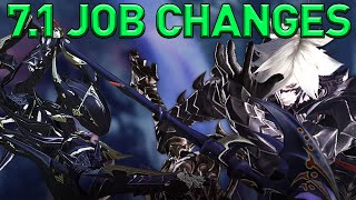 FFXIV  Patch 71 Job Change Overview Full Patch Notes [upl. by Anayhd]