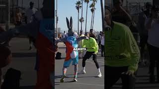 Space Jam In REAL Life Cred Professorlive basketball nba [upl. by Durrej]