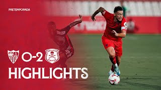 Sevilla FC vs Orlando Pirates FC 02 Amistoso  Resumen [upl. by Etnuaed]