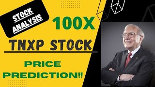 TNXP Stock Will Make Millionaires TNXP Stock Analysis Tonix Pharmaceuticals Stock Prediction tnxp [upl. by Nniuqal]