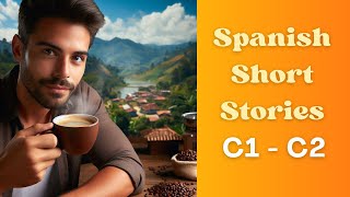 Spanish Short Stories Advanced C1C2  Native Spanish Speaker Pronunciation  Coffee Is Good [upl. by Goode55]