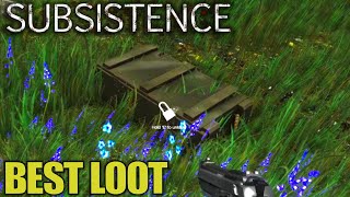 Locked Chest BEST LOOT  Subsistence  Lets Play Gameplay  E03 [upl. by Eilahtan]