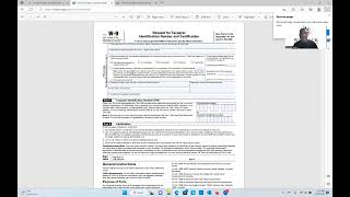 How to complete the W9 Form or request for Tax ID or Social Security Number [upl. by Akimik179]