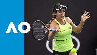 Danielle Collins v Vitalia Diatchenko match highlights 1R  Australian Open 2020 [upl. by Ornas899]