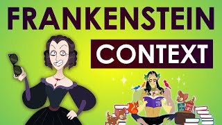 The Context of Mary Shelley  Frankenstein  Schooling Online [upl. by Nerok596]