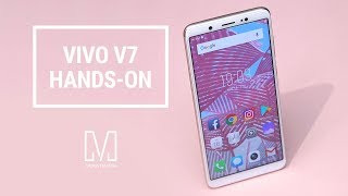 Vivo V7 Unboxing amp HandsOn [upl. by Aileme892]