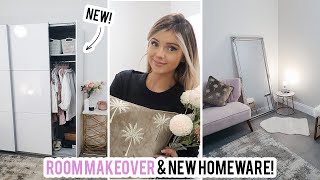 AESTHETIC ROOM MAKEOVER amp TOUR Pinterest inspired new homeware amp organise with me  ad [upl. by Kopaz]