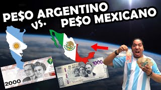 Peso Mexicano vs Peso Argentino ¿Cuál vale más  El Peruvian [upl. by Amsaj677]