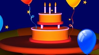 سنة حلوة يا جميل  رسوم متحركة للاطفال  Happy Birthday Song in Arabic  Childrens Songs [upl. by Pawsner293]