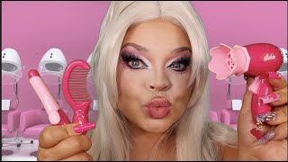 ASMR Barbie Does Your Hair [upl. by Yme795]