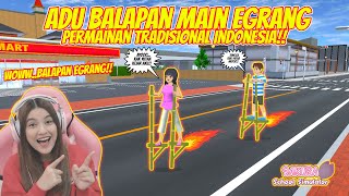 WOWWADA PROPS PERMAINAN TRADISIONAL EGRANG BISA BUAT BALAPAN SAKURA SCHOOL SIMULATORPART 909 [upl. by Fisa]