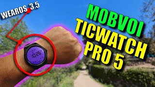 Mobvoi TicWatch Pro 5 The Most Powerful WearOS Watch But What About Updates [upl. by Ataga269]