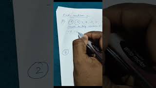 How to find Median easy trick maths rrbntpc adre [upl. by Tichon]