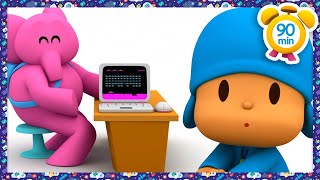 👾 Ellys Computer  Pocoyo in English  Official Channel  Cartoons for Kids [upl. by Eiggep]