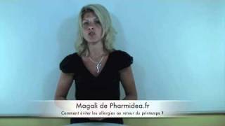 éviter les allergies au retour du printemps  Les videos conseils de Pharmideafr [upl. by Anaitit]