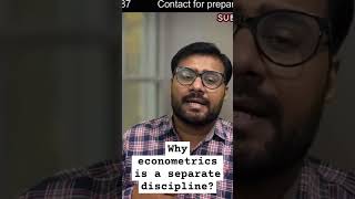 Why econometrics is a separate discipline education econometrics punjabuniversity [upl. by Pfaff]