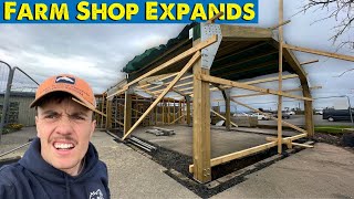 New Farm Shop Building  Fabrication Project [upl. by Radnaxela]