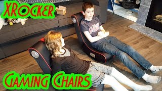 X Rocker gaming chairs  unboxing and testing  fun [upl. by Merton]