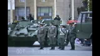 DDR Tag der Republik Ehrenparade 7 Oktober 1988 Berlin [upl. by Aiclef212]