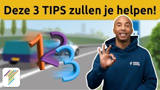 3 TIPS die je zullen helpen tijdens je Theorie Examen [upl. by Raf]