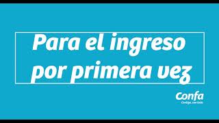 Creación de usuarios y administración de usuarios Portal empresas Confa [upl. by Carlie]