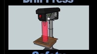 Drill Press Safety Video [upl. by Ellehcyt]