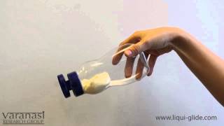 LiquiGlide in a plastic mayonnaise bottle [upl. by Rehportsirhc]