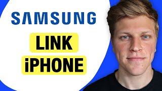 How to Link iPhone to Samsung Smart TV [upl. by Annalise470]