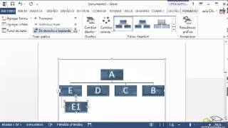 Curso de Word 2013 12 Organigramas [upl. by Felizio151]