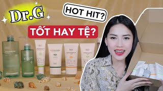 Review Những sản phẩm HOT nhất của DrG  TỐT HAY TỆ KCN có dùng được cho da treatment [upl. by Leach]