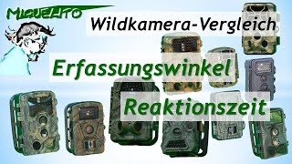 WildkameraVergleich 🌼Jagd mit Wildkamera  Erfassungswinkel amp Reaktionszeit 👍👎 [upl. by Iosep]