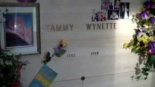 Tammy Wynette graveNashvilleTennessee [upl. by Wehtta]