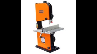 Allwin 10 inch band saw with miter gauge for angle cutting  BS1001 [upl. by Aicinat]