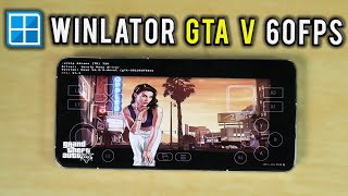 Redmi K70 Pro 241TB Test Winlator Main Game GTA V 5 60 FPS Snapdragon Raja Emulator PC [upl. by Ahsenek]