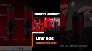 HyperX Microfone Gamer QuadCast amazon vendas microfones hyperx gamer podcast shorts [upl. by Belita252]