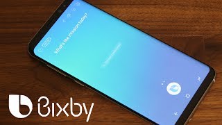 Full BIXBY Voice running on Samsung Galaxy S8 [upl. by Izaak]