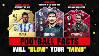 FOOTBALL FACTS That Will BLOW Your MIND 🤯😨 [upl. by Kassia]