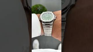 Patek Philippe Nautilus 57111A014 Green [upl. by Enuahs]