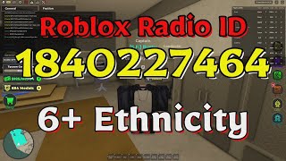 Ethnicity Roblox Radio CodesIDs [upl. by Adnal893]