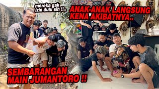 AKIBAT MAIN JUMANTORO TANPA IZIN  Anakanak langsung kena akibatnya [upl. by Myo]