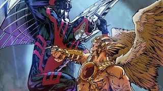 It’s Clobbering Time Hawkman vs Archangel [upl. by Amlev]