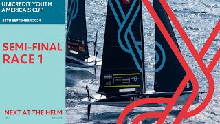 Unicredit Youth Americas Cup  SemiFinal  Race 1  Full Replay [upl. by Irtak]