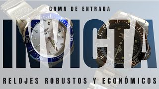 Invicta gama de entrada relojes robustos y económicos [upl. by Tolecnal]