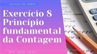 Exercício 8  Princípio Fundamental da Contagem  Carlos vai reformar a casa e precisa escolher os [upl. by Miguela]