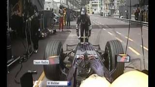 Monaco2007F1GPWebberavi [upl. by Dinerman]